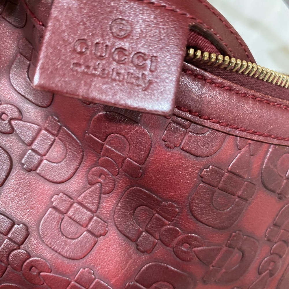 Gucci Bamboo Ring Half-Moon Bag - Picture 9 of 11